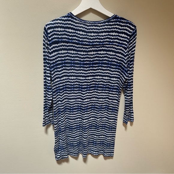 Velvet by Graham & Spencer ~Long Sleeve Lace-Up  Stretch Swim Cover/ Mini Dress - Picture 5 of 10